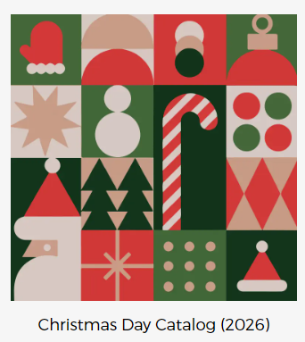 Christmas day catalog
