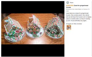 Alus pikeun gingerbreadhouses