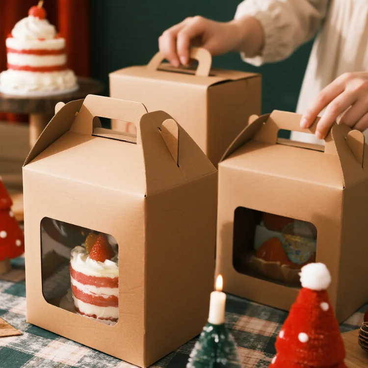 Kraft Cake Boxes-6