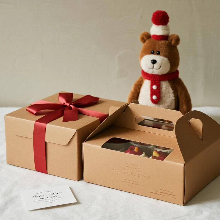 Kraft Cake Boxes-7