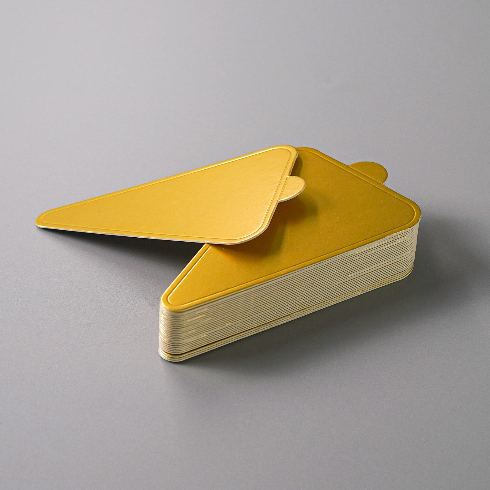 Mini triangle gold cake board manufacturer  Sunshine (5)