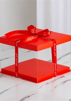 קופסת עוגה אדומה (2)