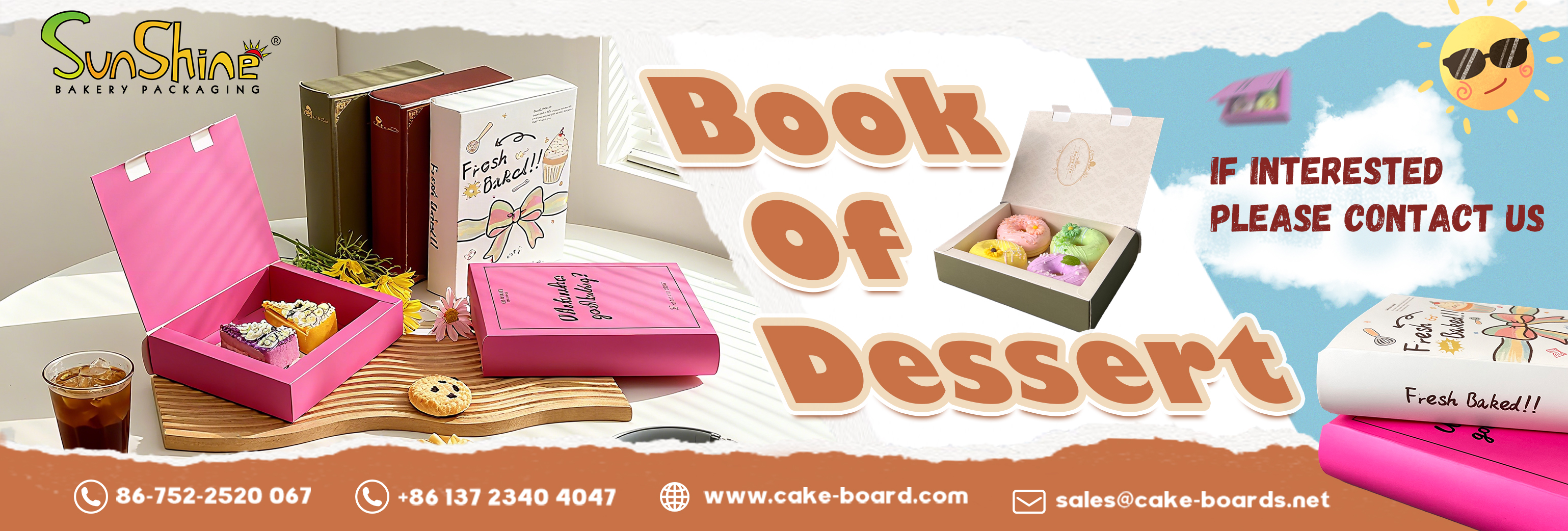 book dessert box