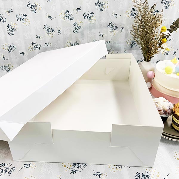 24 cajas para tartas con ventana de 10 x 10 x 5 pulgadas, cajas