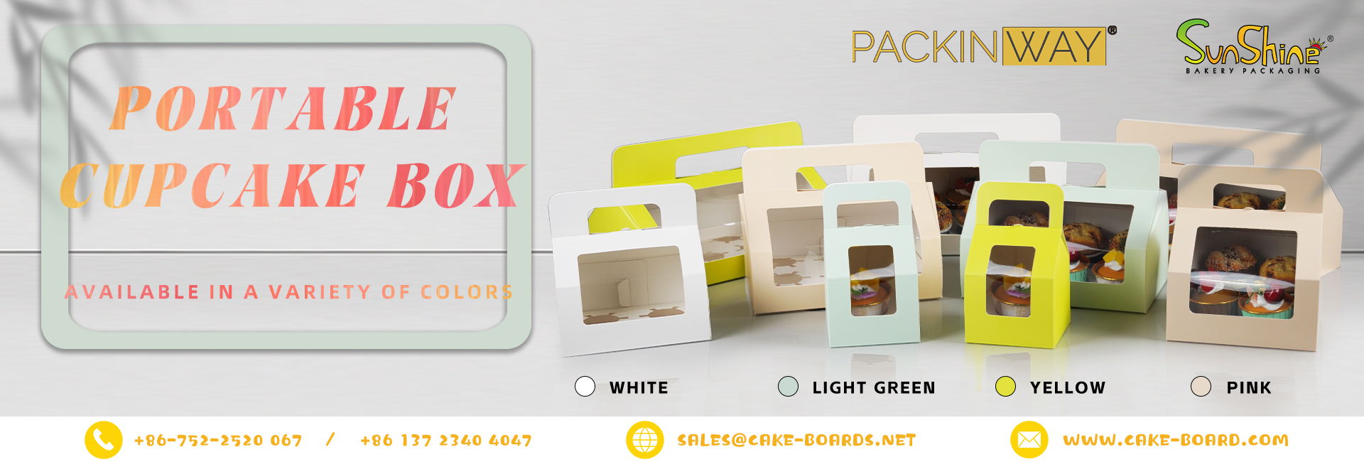 portable cupcake box
