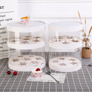 transparent cake boxes